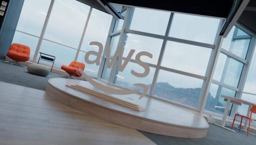 Sala del AWS Experience Center donde se trabaja la metodología Working Backwards